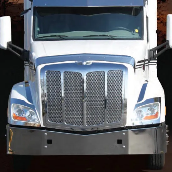 16" Peterbilt 579 Bumper Tow Holes
