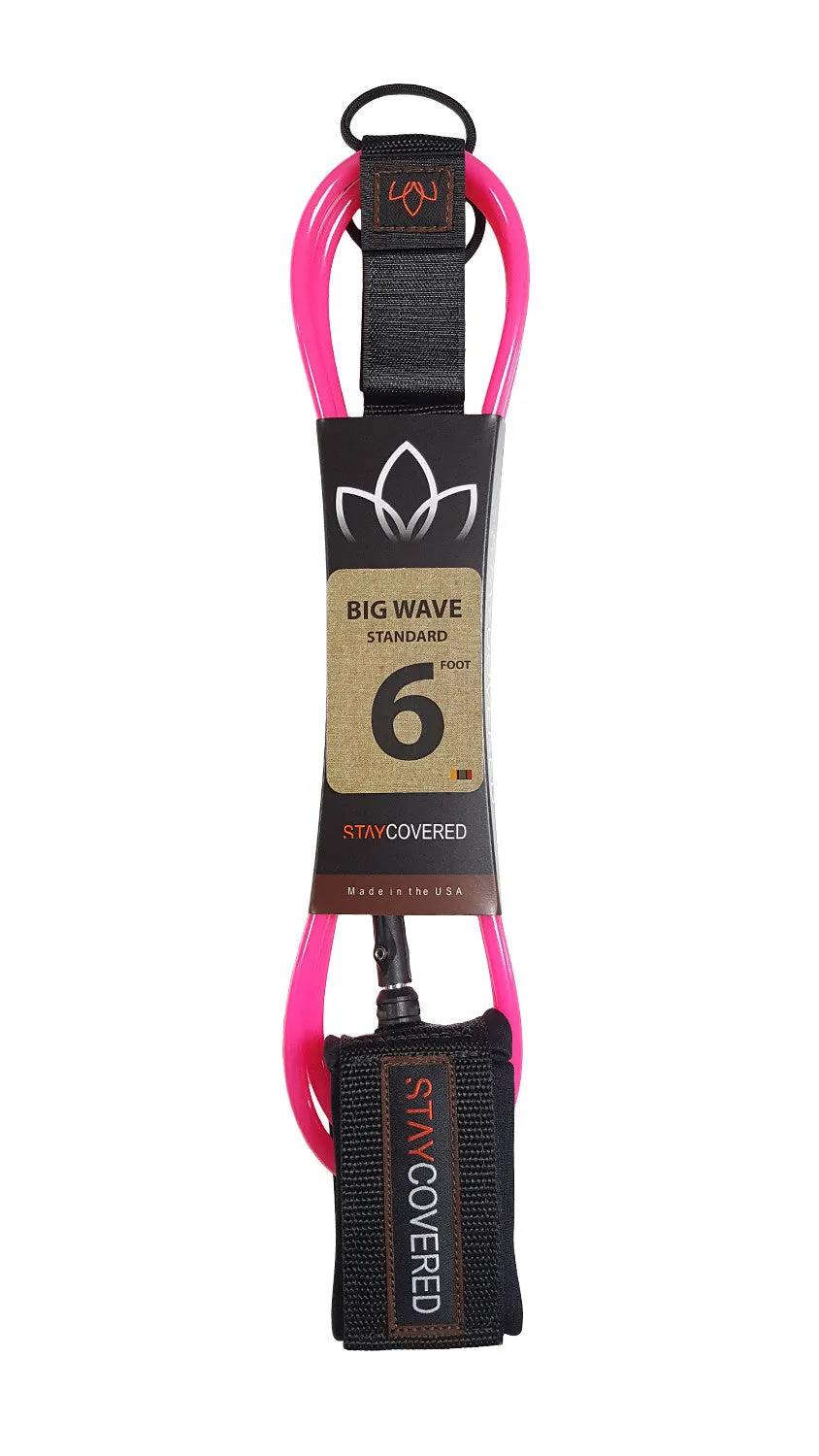 6' - 10' Big Wave Surf Leash
