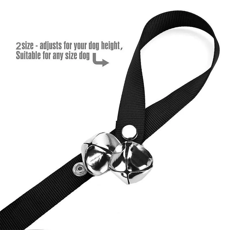 7 Bell Dog Training Bell & Leash Set