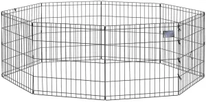 8 Panel Dog Pen - Exercise Pet Playpen - Foldable - 8 Panels - Midwest Homes for Pets