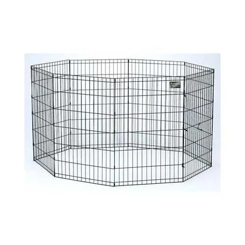 8 Panel Dog Pen - Exercise Pet Playpen - Foldable - 8 Panels - Midwest Homes for Pets