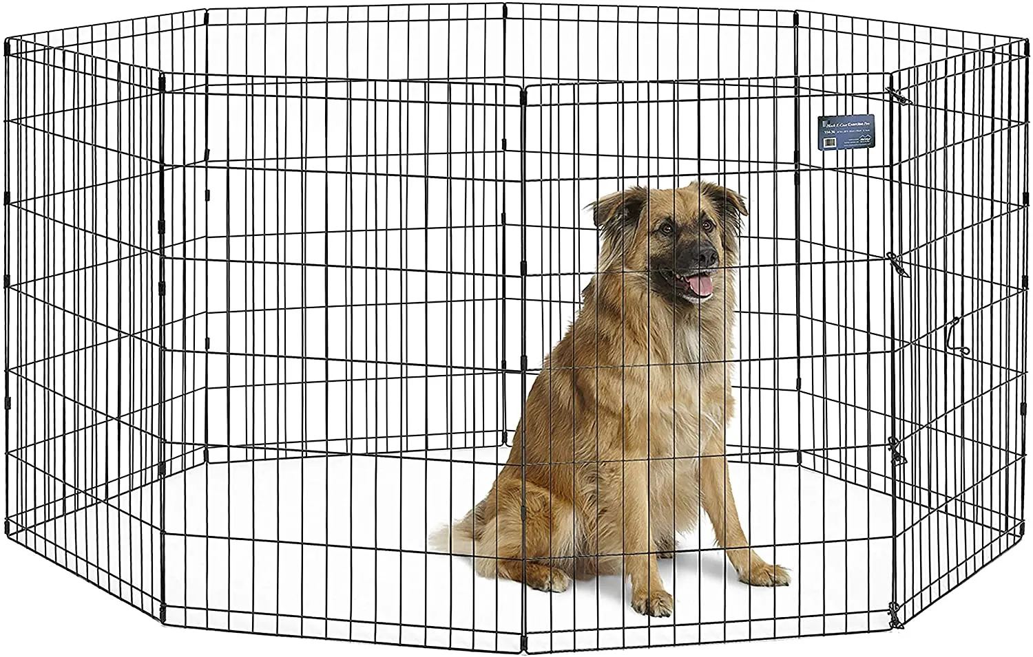8 Panel Dog Pen - Exercise Pet Playpen - Foldable - 8 Panels - Midwest Homes for Pets