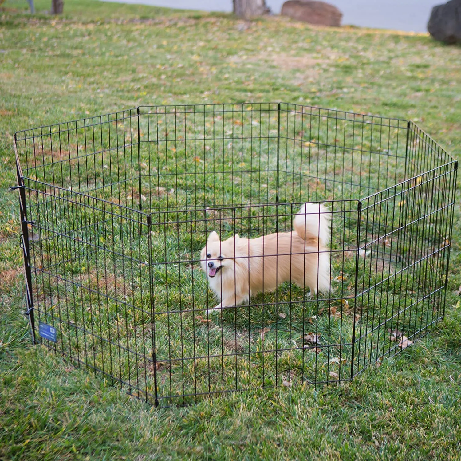 8 Panel Dog Pen - Exercise Pet Playpen - Foldable - 8 Panels - Midwest Homes for Pets