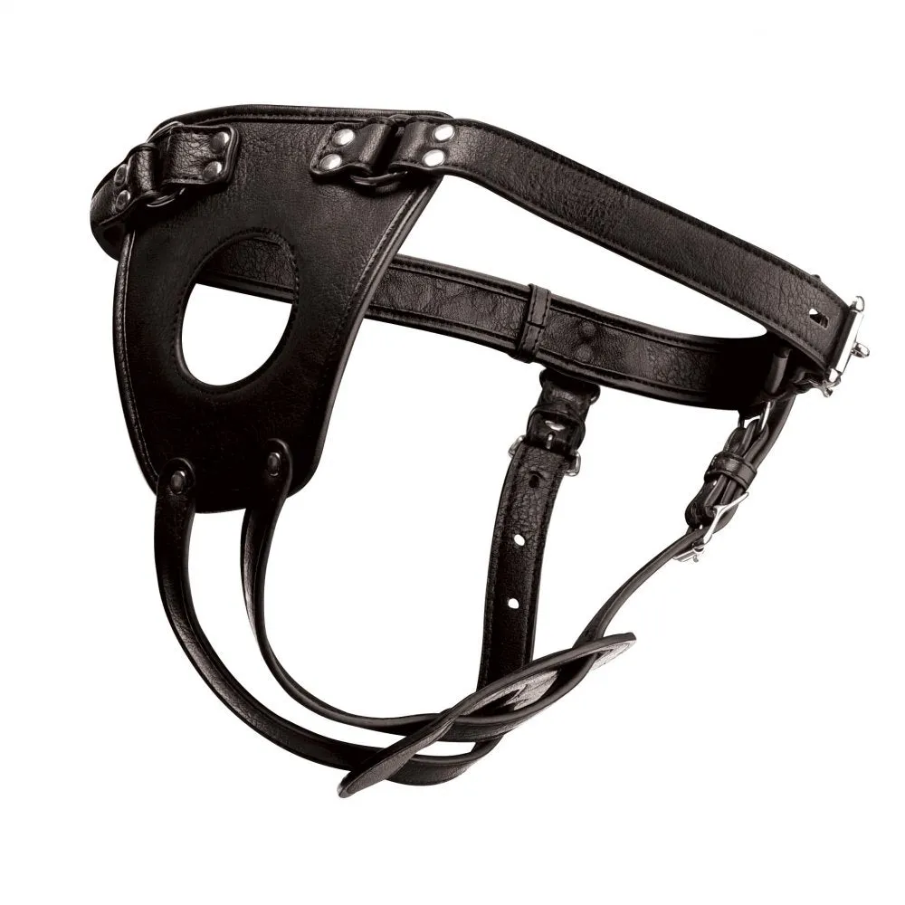 Ass Holster Anal Plug Harness (Black)