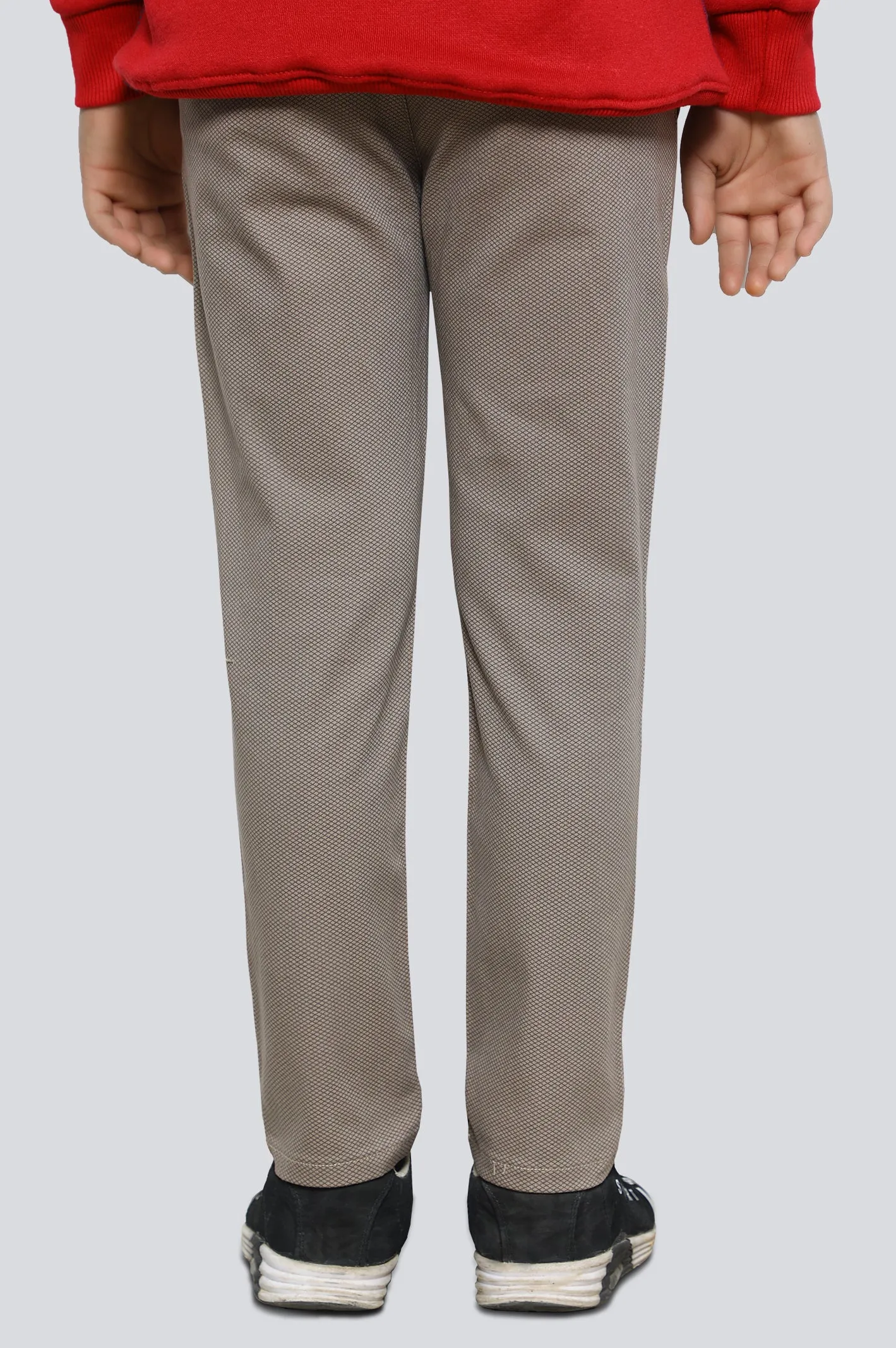 Beige Comfort Fit Chino Trouser