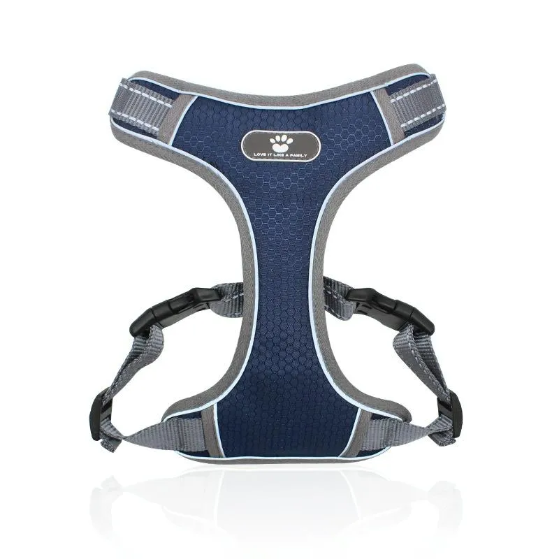 Breathable Mesh Dog Chest Straps Size M
