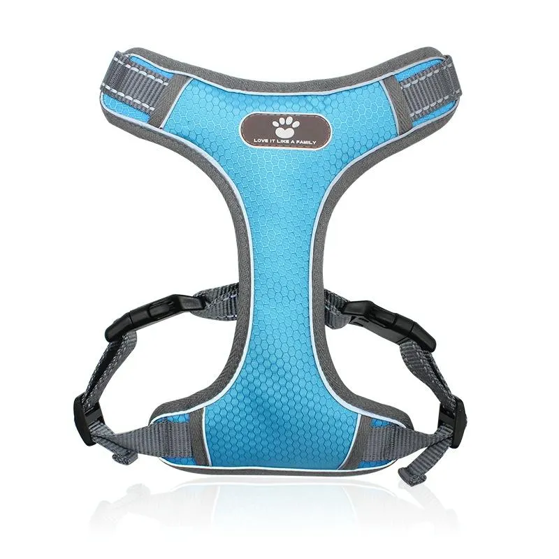 Breathable Mesh Dog Chest Straps Small