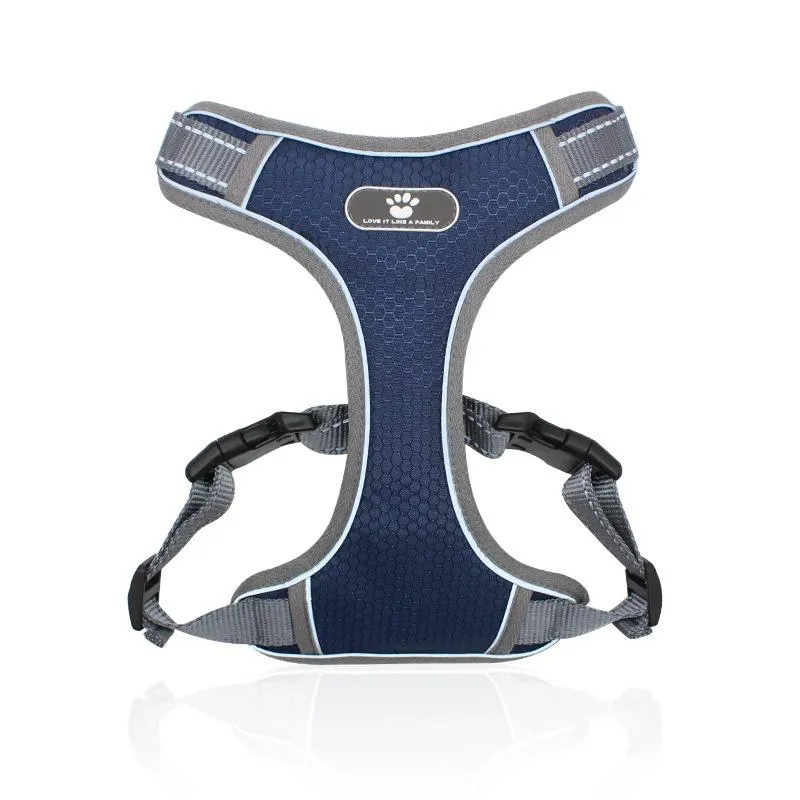 Breathable Mesh Dog Chest Straps Small