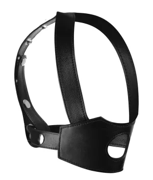 Daring Dildo Face Harness Fun - Adjustable and Snuggly Fit!