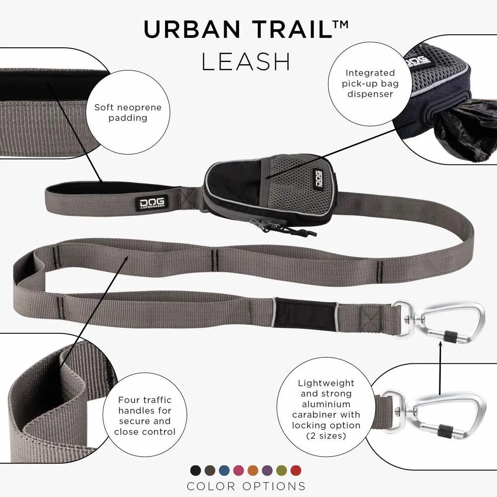 DOG Copenhagen Urban Trail Dog Leash (Black)