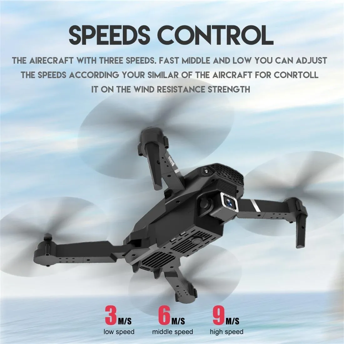 Foldable Mini Rc Quadcopter Drone with Remote Control