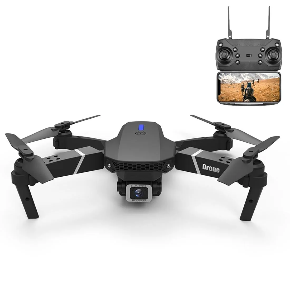 Foldable Mini Rc Quadcopter Drone with Remote Control