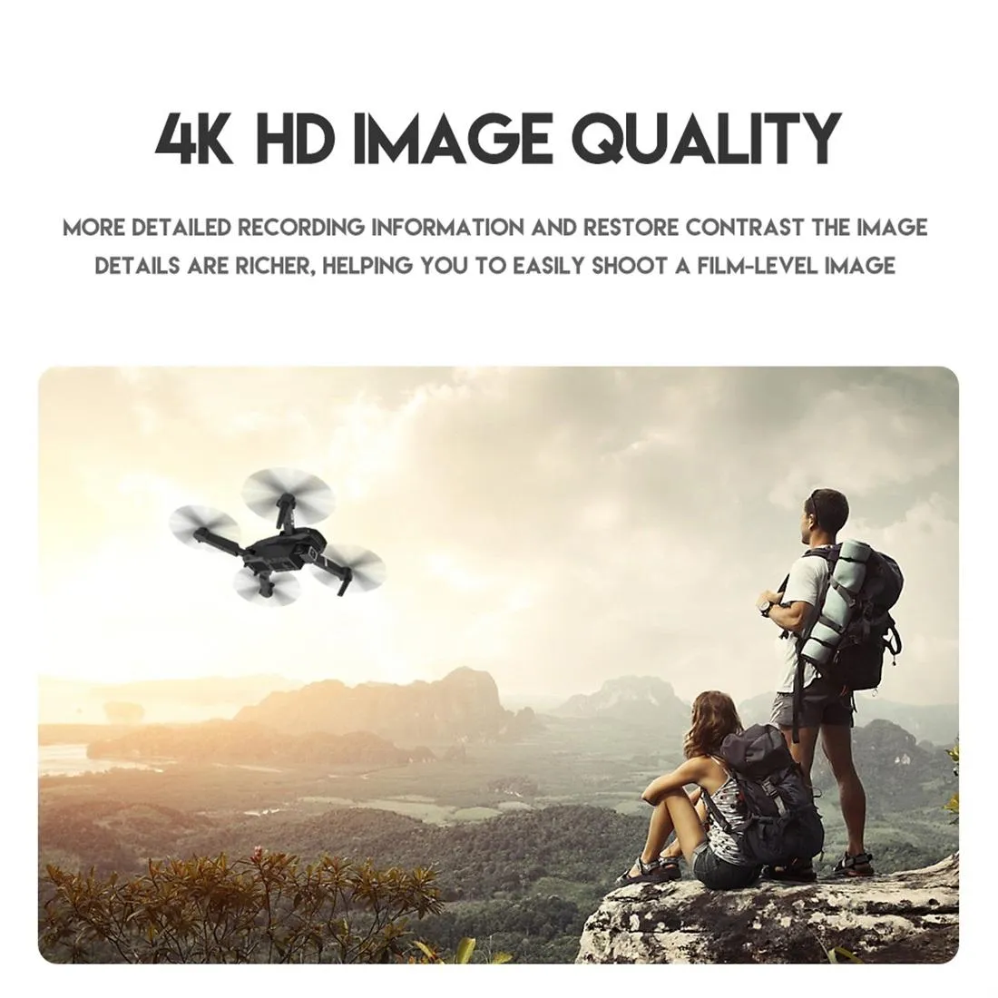 Foldable Mini Rc Quadcopter Drone with Remote Control