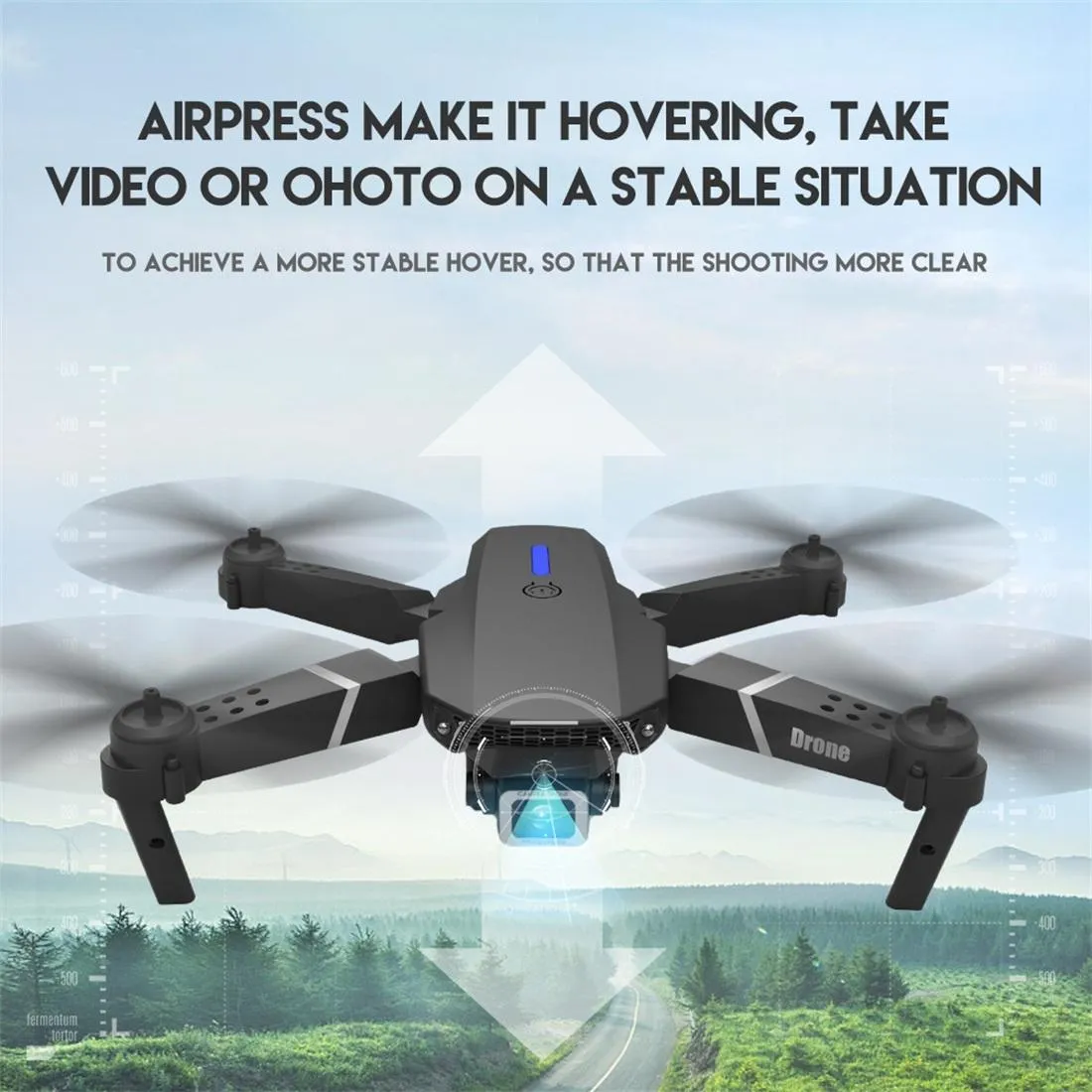 Foldable Mini Rc Quadcopter Drone with Remote Control