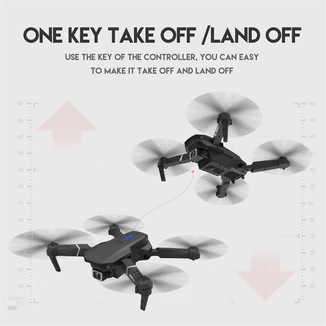 Foldable Mini Rc Quadcopter Drone with Remote Control