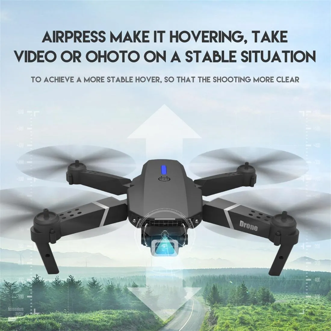 Foldable Mini Rc Quadcopter Drone with Remote Control