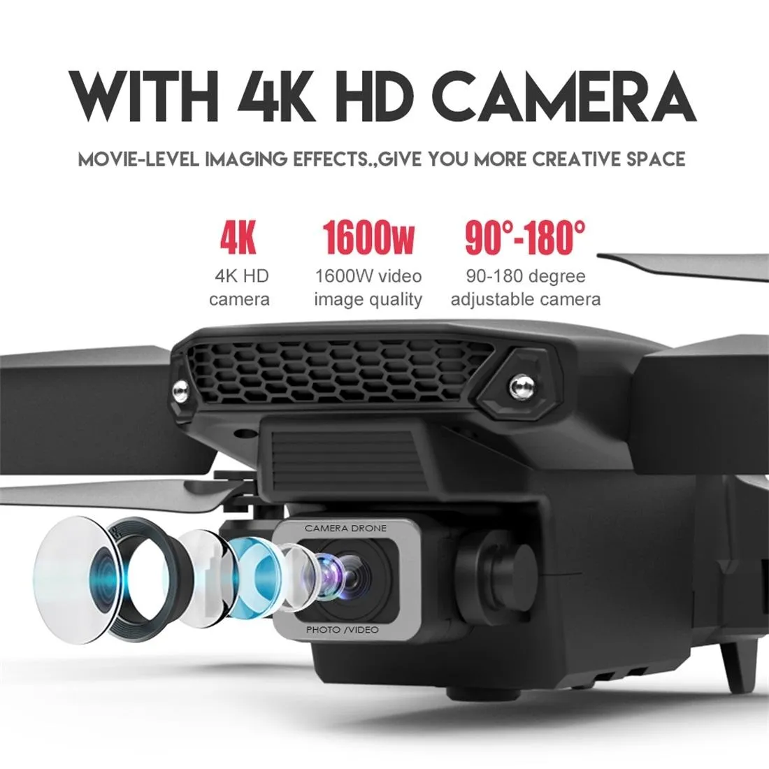 Foldable Mini Rc Quadcopter Drone with Remote Control