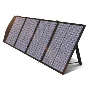 Foldable Solar Panel For Laptops Power Stations 18V 140W Dc Usb Output