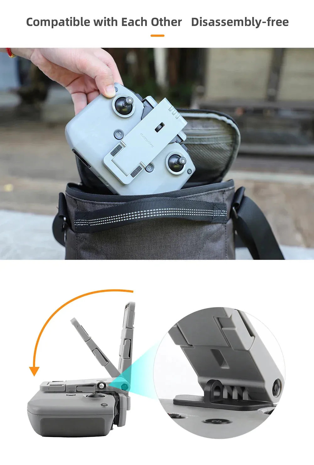 Foldable Tablet Holder for Dji Mini 4 3 Pro Air 3 Mavic 3 Upgrade your Rc Experience