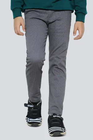 Grey Comfort Fit Chino Trouser