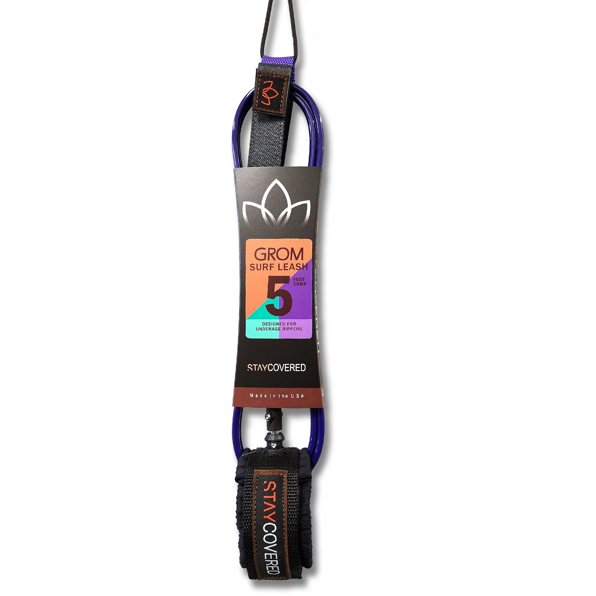 Grom Surf Leash 5ft - 6ft