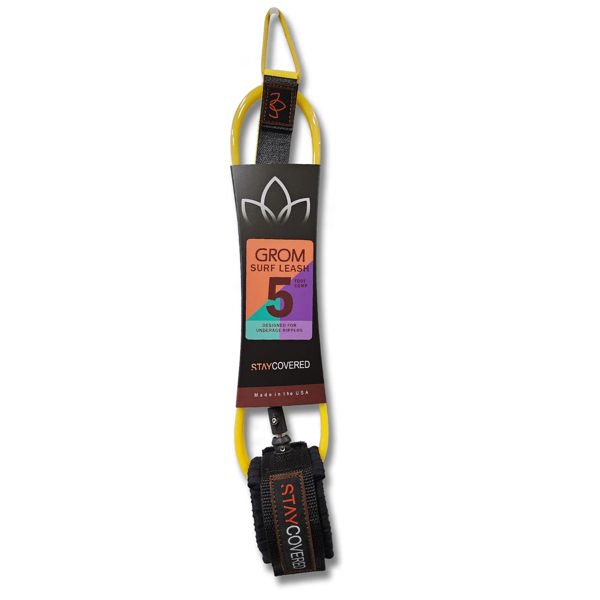 Grom Surf Leash 5ft - 6ft
