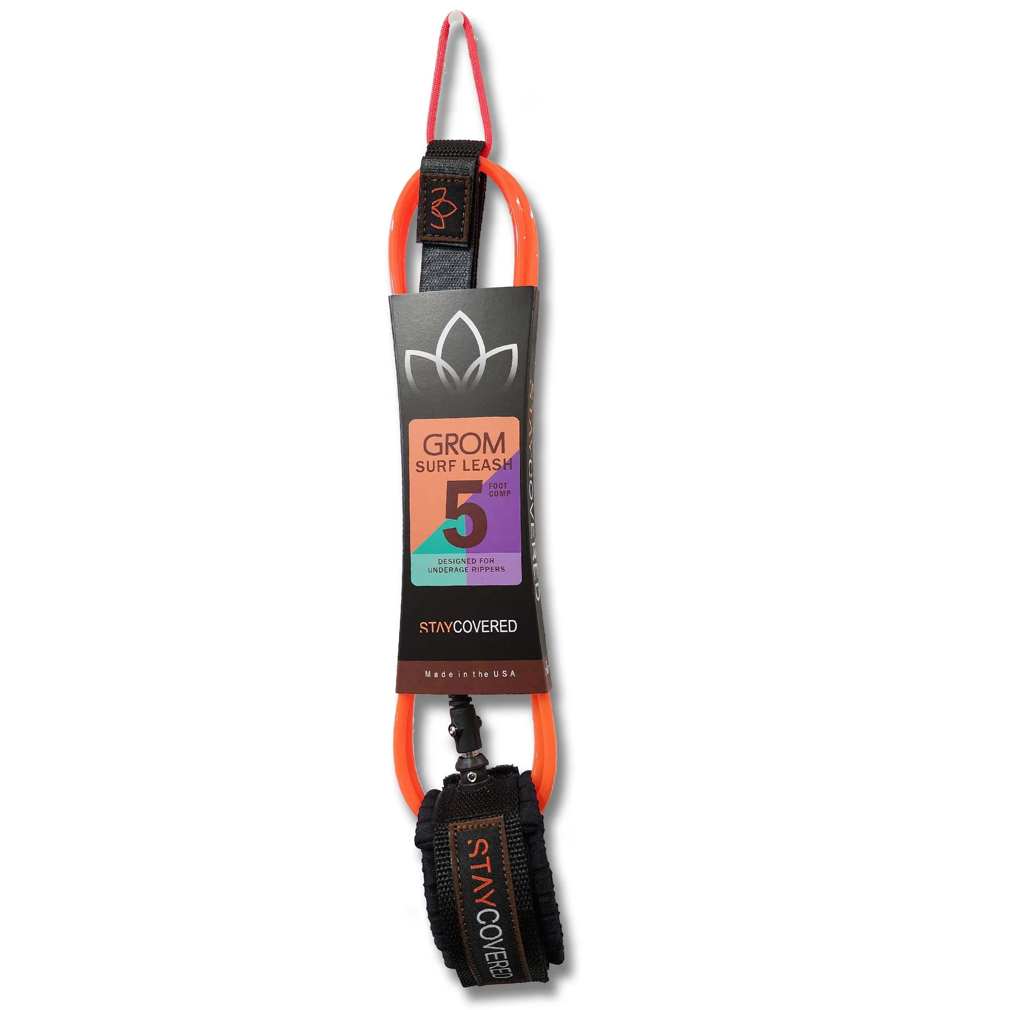 Grom Surf Leash 5ft - 6ft