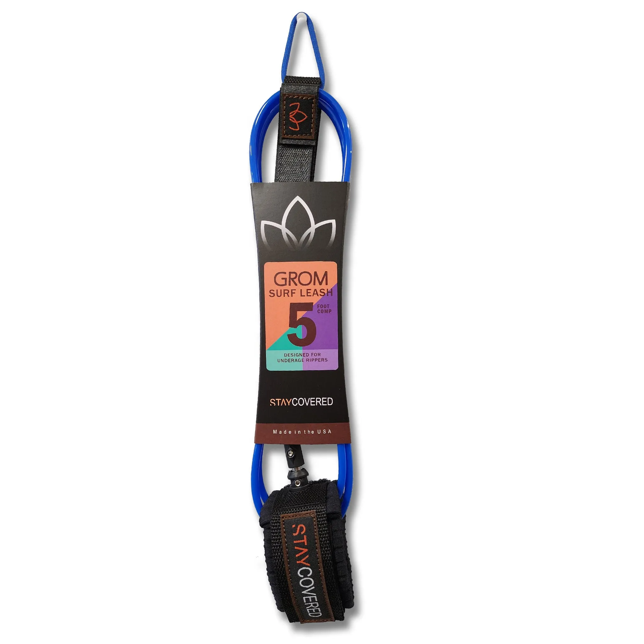 Grom Surf Leash 5ft - 6ft