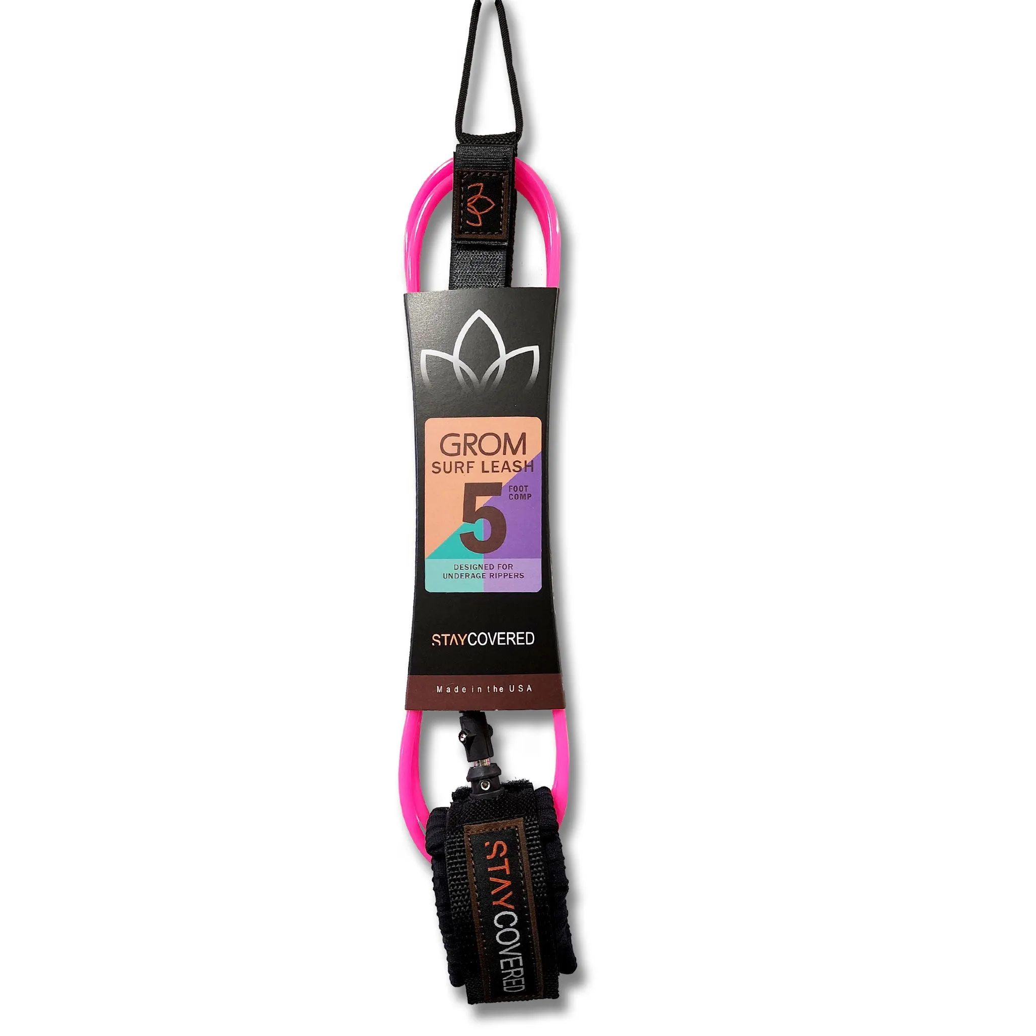 Grom Surf Leash 5ft - 6ft