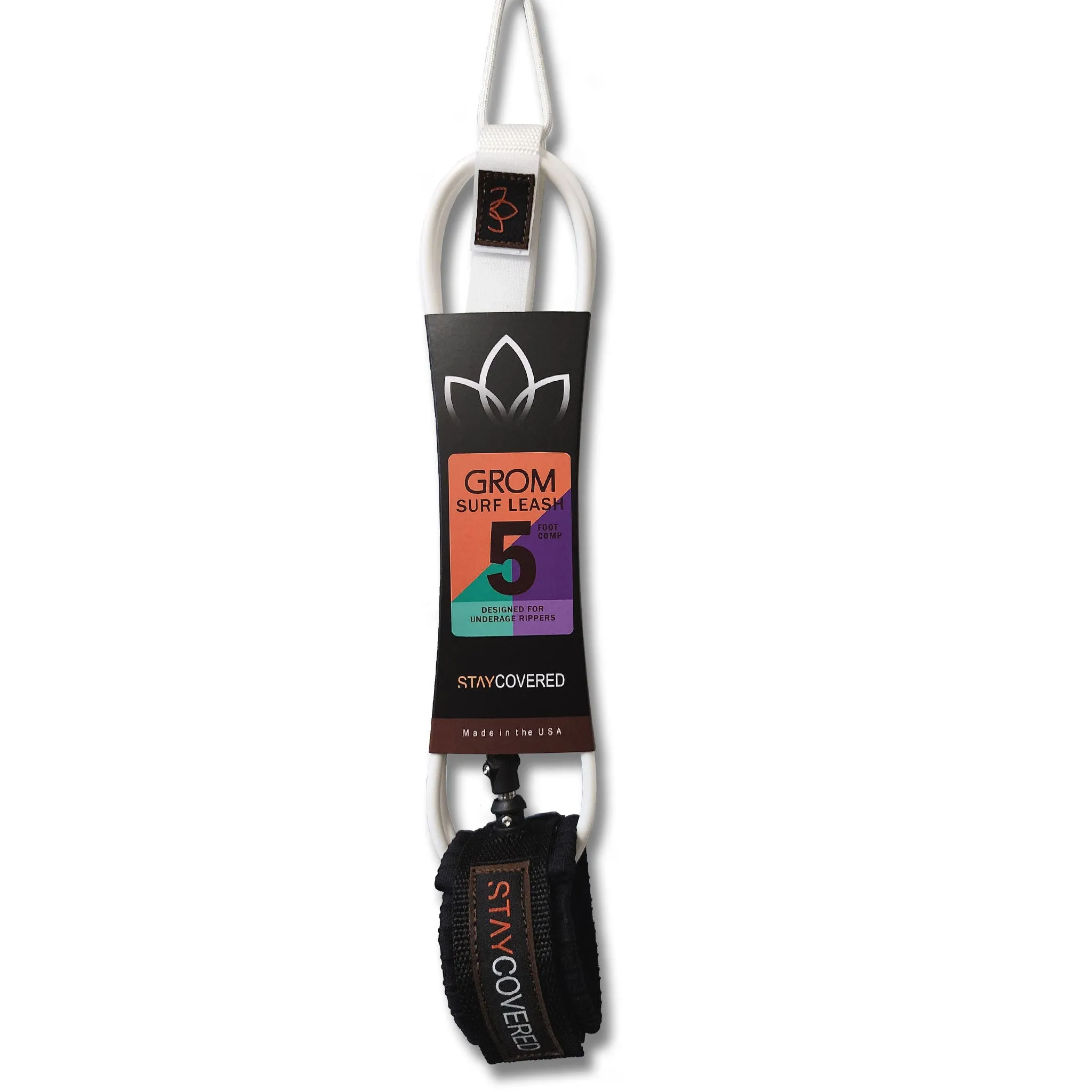 Grom Surf Leash 5ft - 6ft