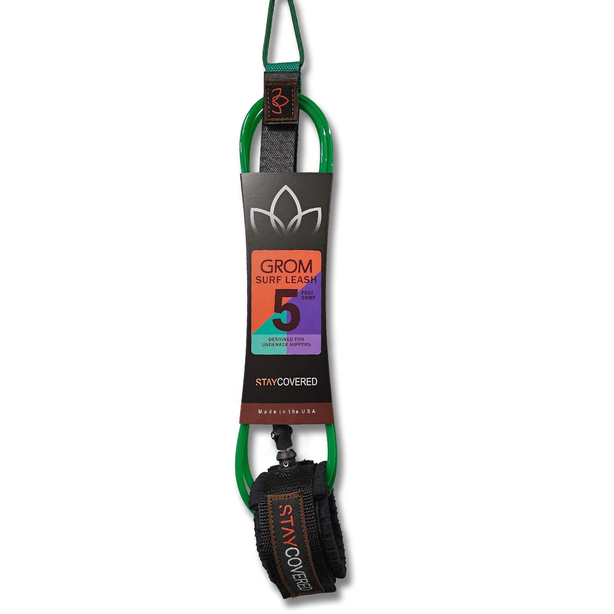 Grom Surf Leash 5ft - 6ft