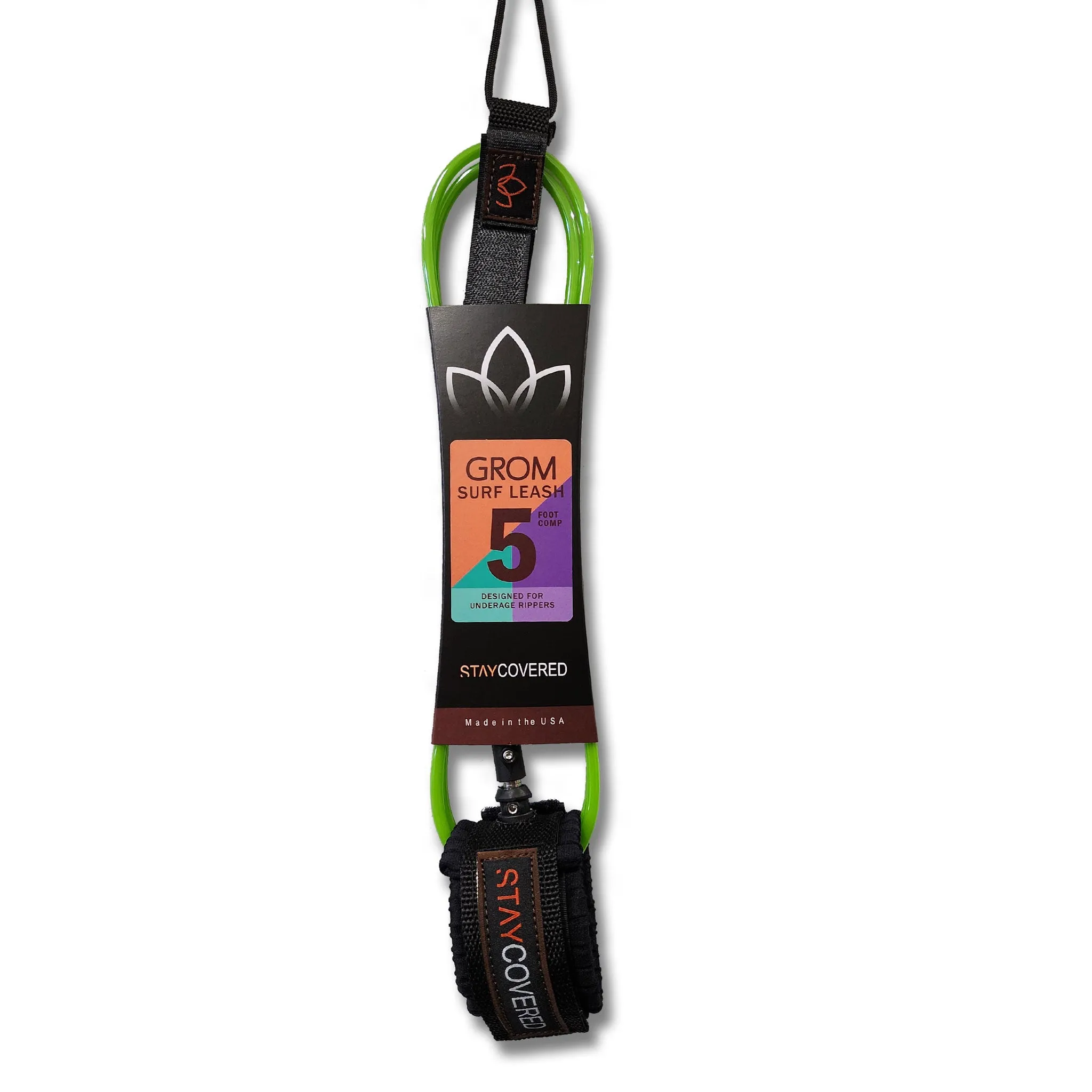Grom Surf Leash 5ft - 6ft