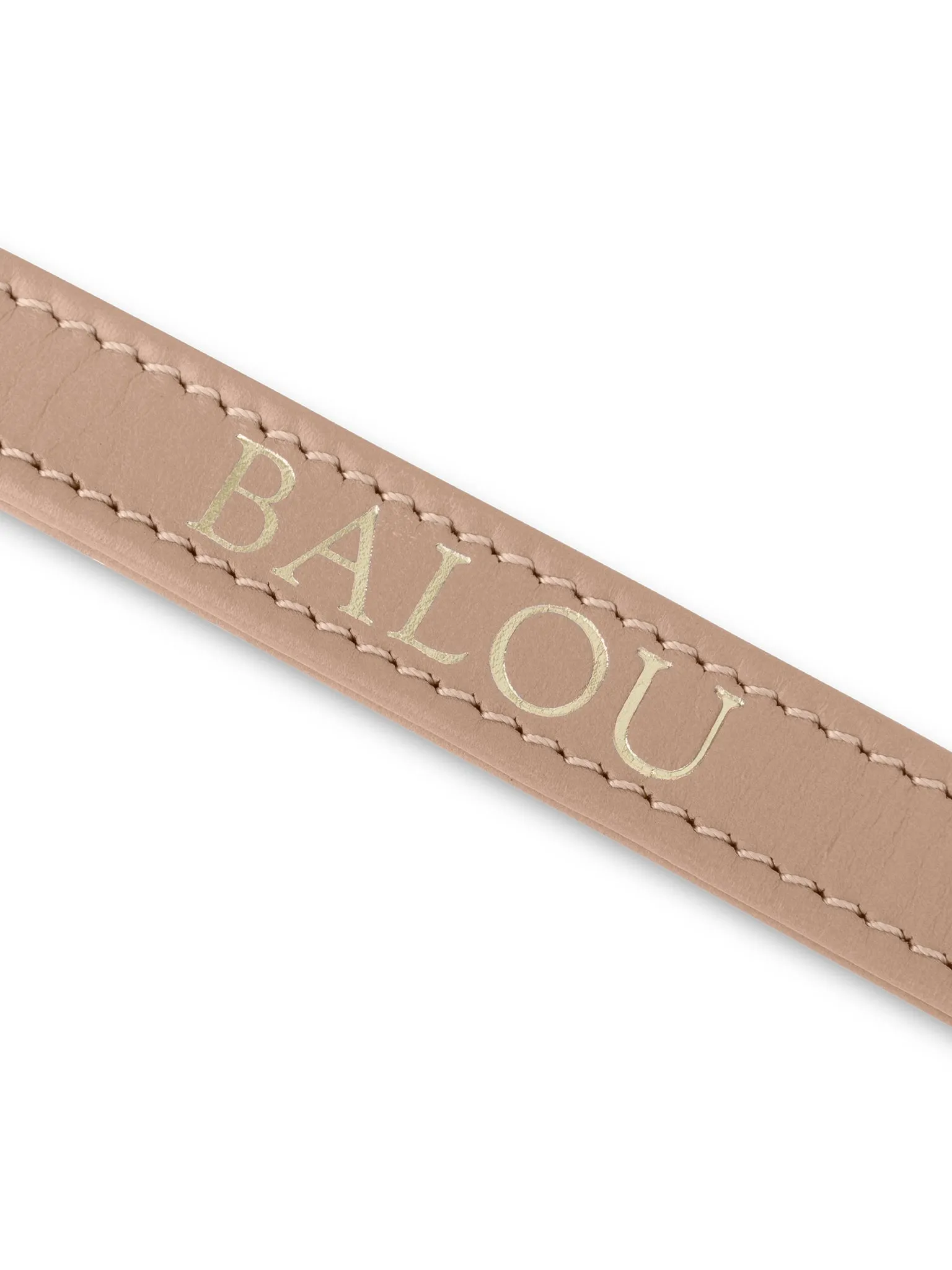Hands-free Hondenriem Leer Beige