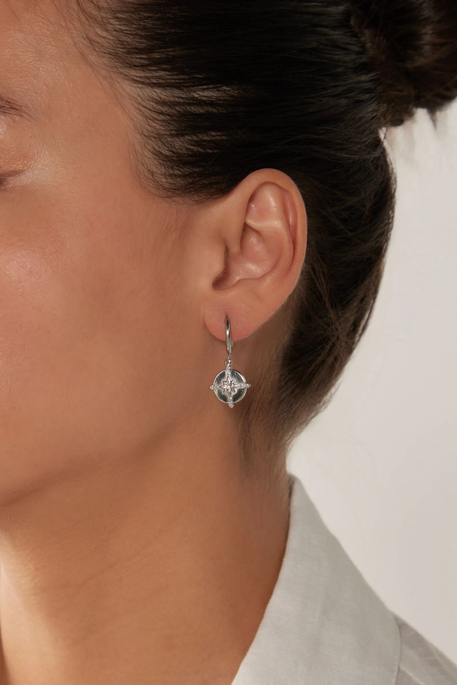 Heritage Earring - Silver Star