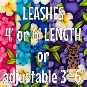 Hibiscus Garden Leash