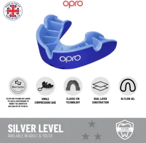 OPRO Silver Level Mouthguard (Adult 11 )