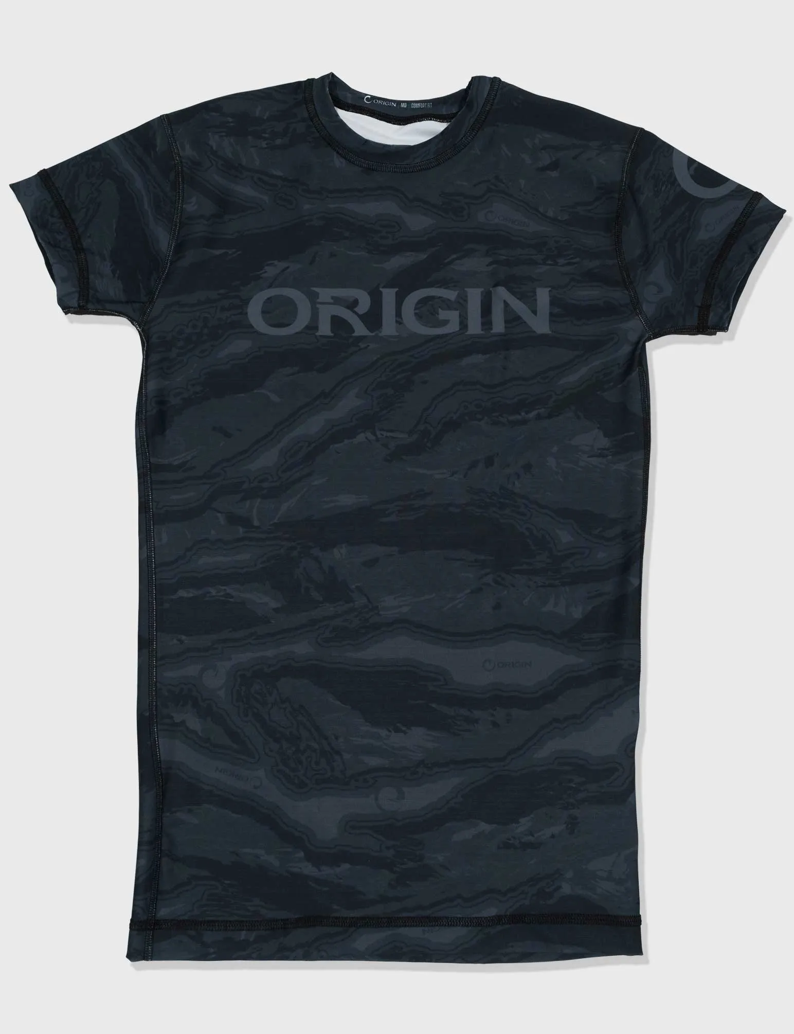 ORIGIN RAPTOR CAMO SS COMFORT FIT RASHGUARD