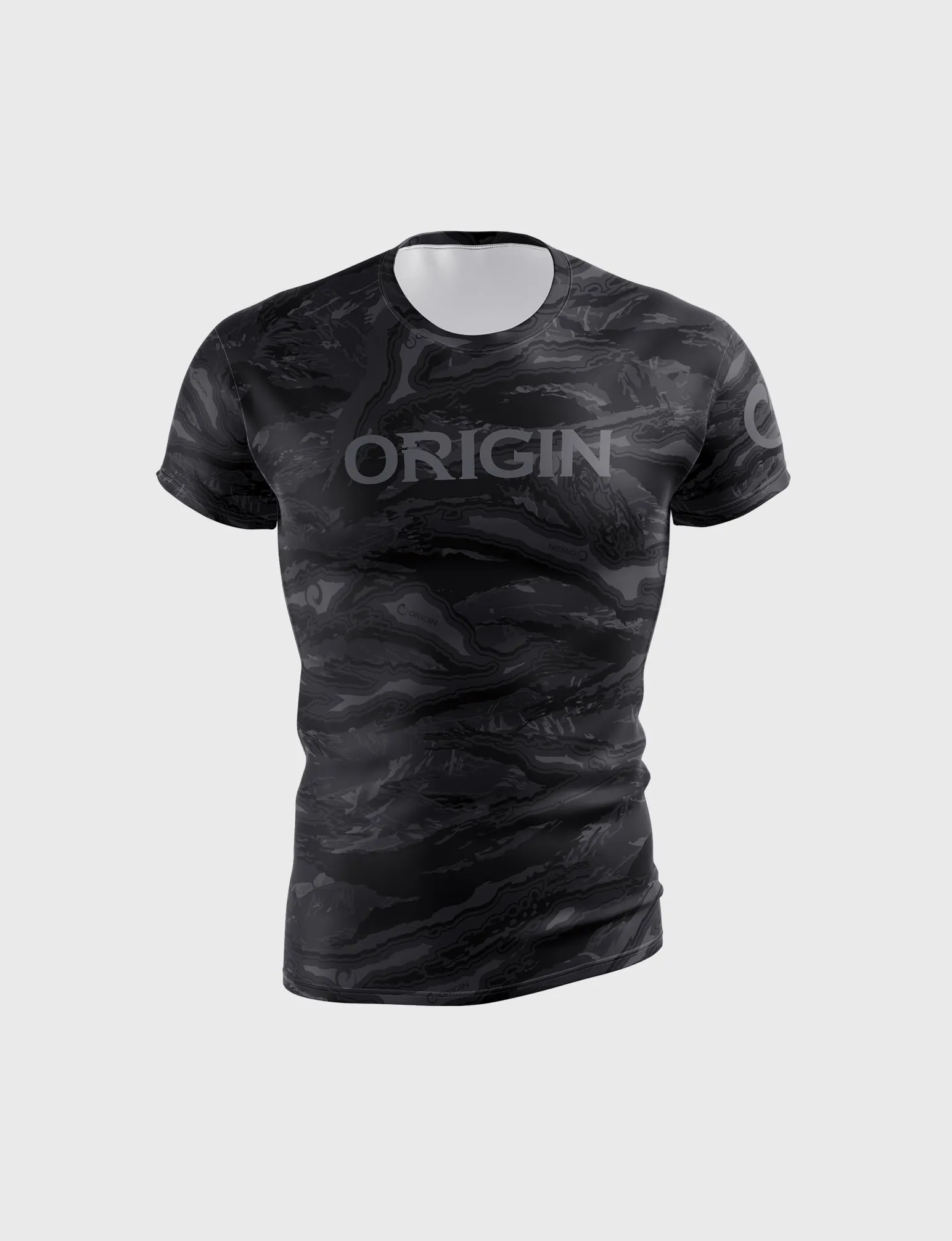 ORIGIN RAPTOR CAMO SS COMFORT FIT RASHGUARD