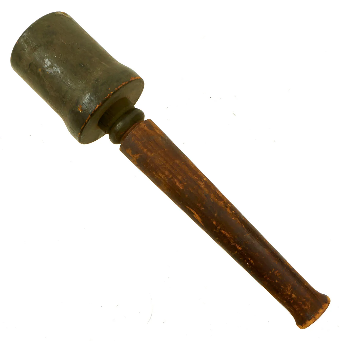 Original German Pre-WWII Weimar Republic M24 Stielhandgranate Training Stick Grenade Lot - 2 Items