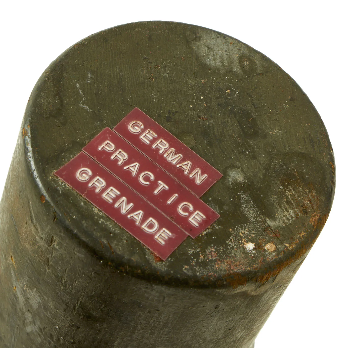 Original German Pre-WWII Weimar Republic M24 Stielhandgranate Training Stick Grenade Lot - 2 Items