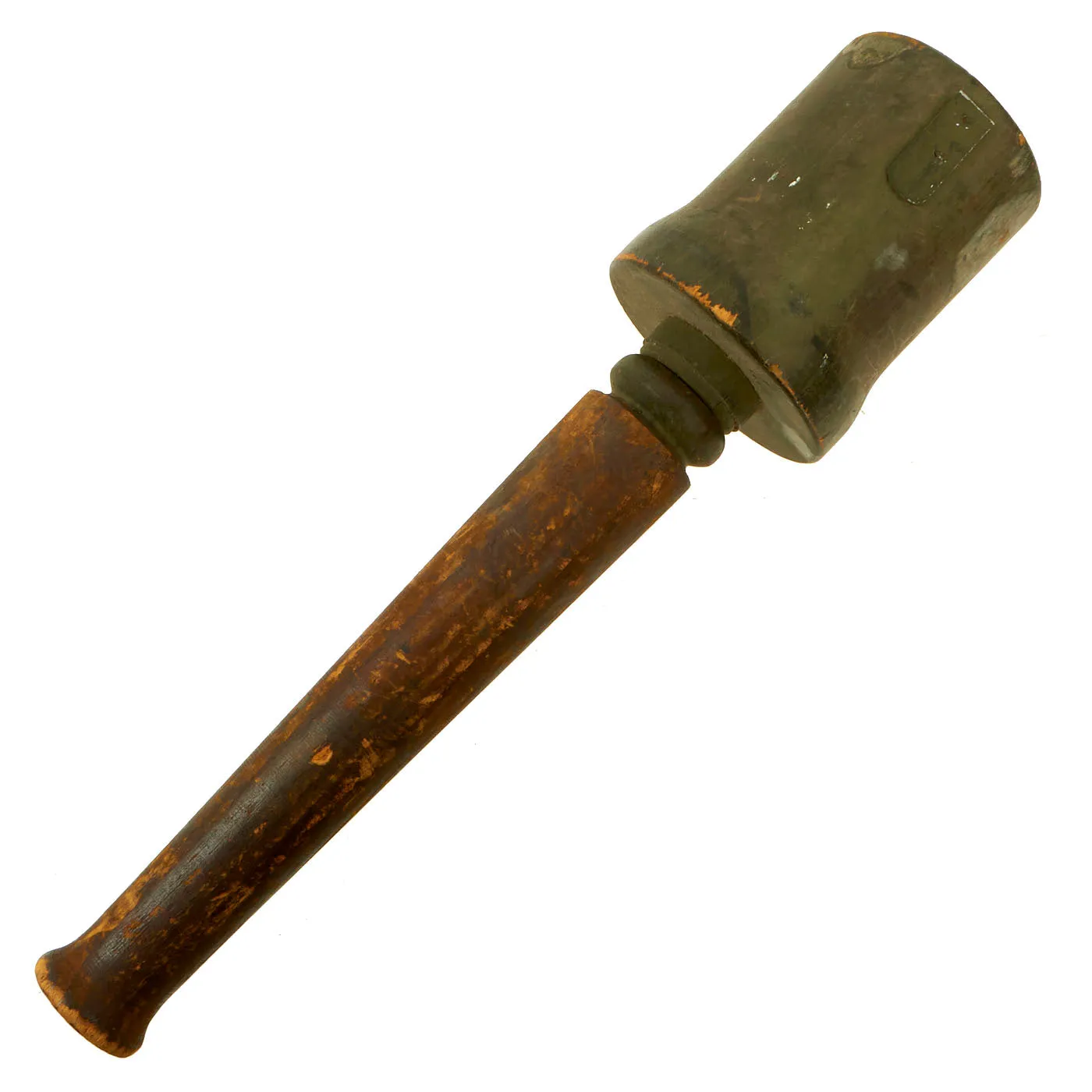 Original German Pre-WWII Weimar Republic M24 Stielhandgranate Training Stick Grenade Lot - 2 Items