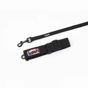 Primary Colour Martingale Collar   Leash Set | Black