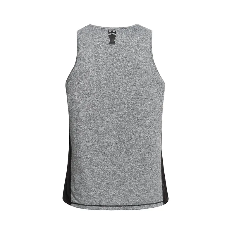 TRAINING DRYFIT TANK TOP - GREY/BLACK