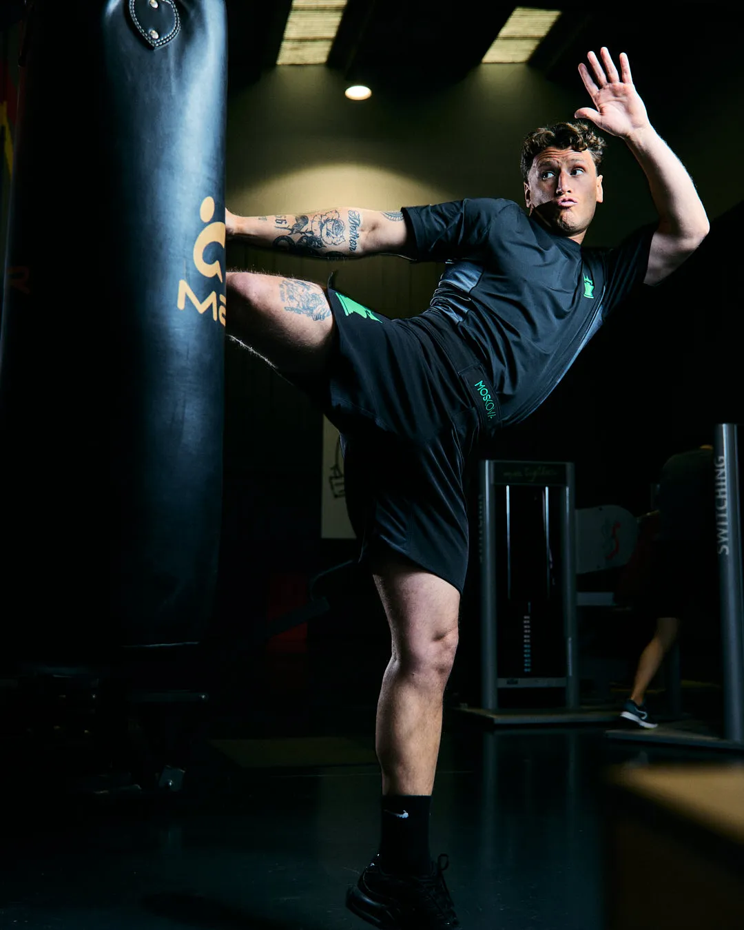 TRAINING DRYFIT TEE-SHIRT - BLACK/CAMO