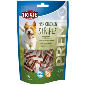 Trixie Premio | Meaty Dog Treats | Chicken & Pollock Stripes - 100g