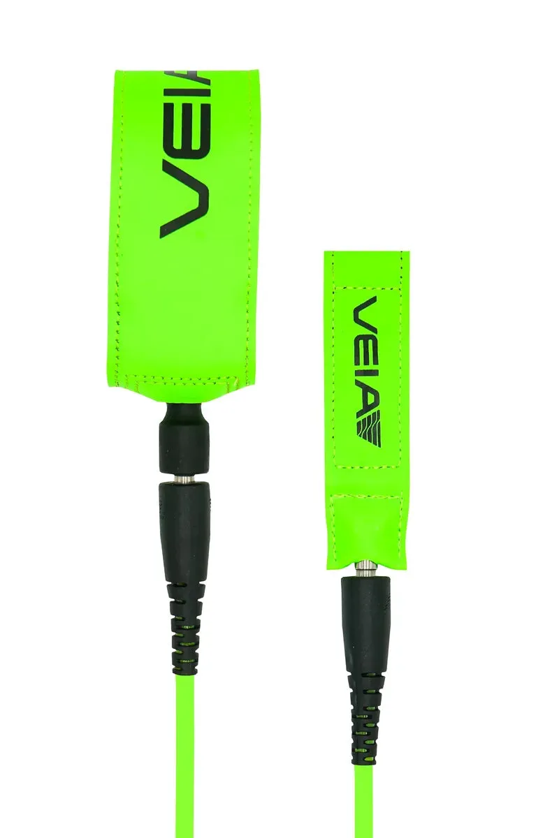 Veia Leash JJF Pro 6' -  HI VIS Green